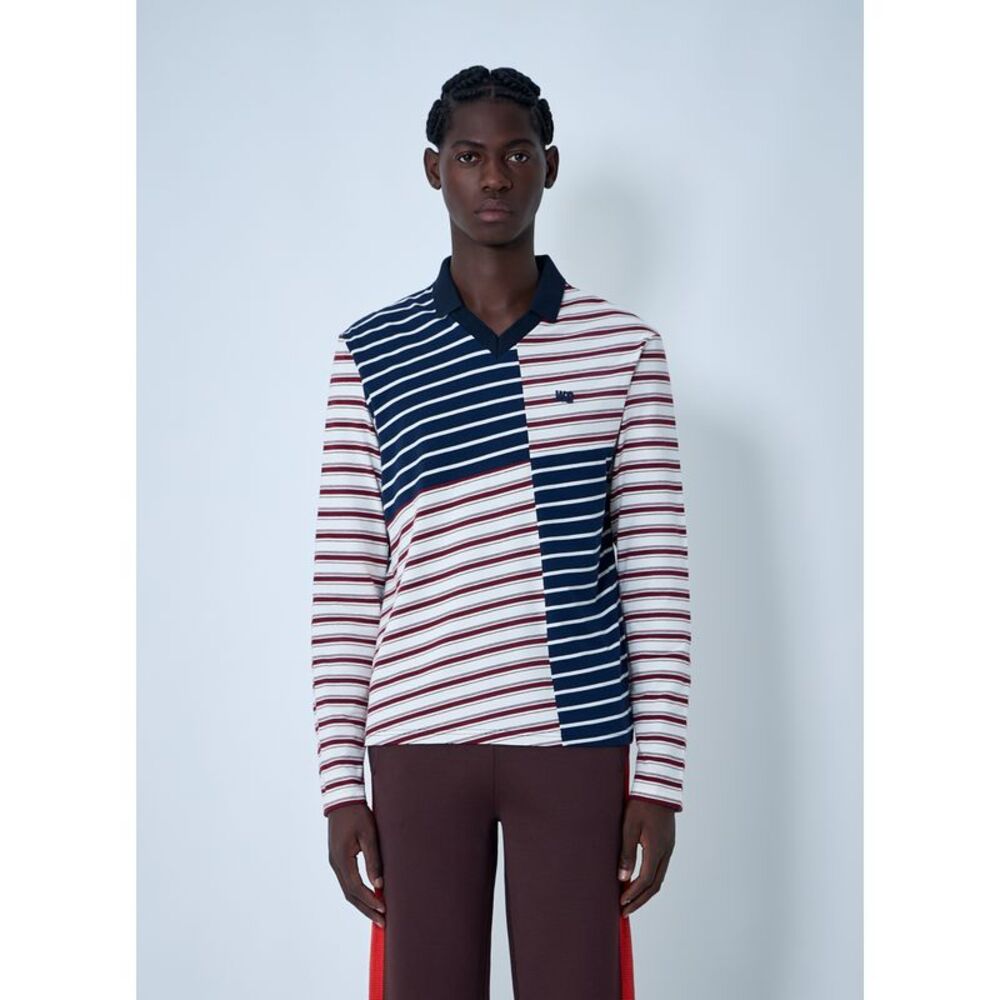 Wales Bonner Men Logo Motif Polo Shirt